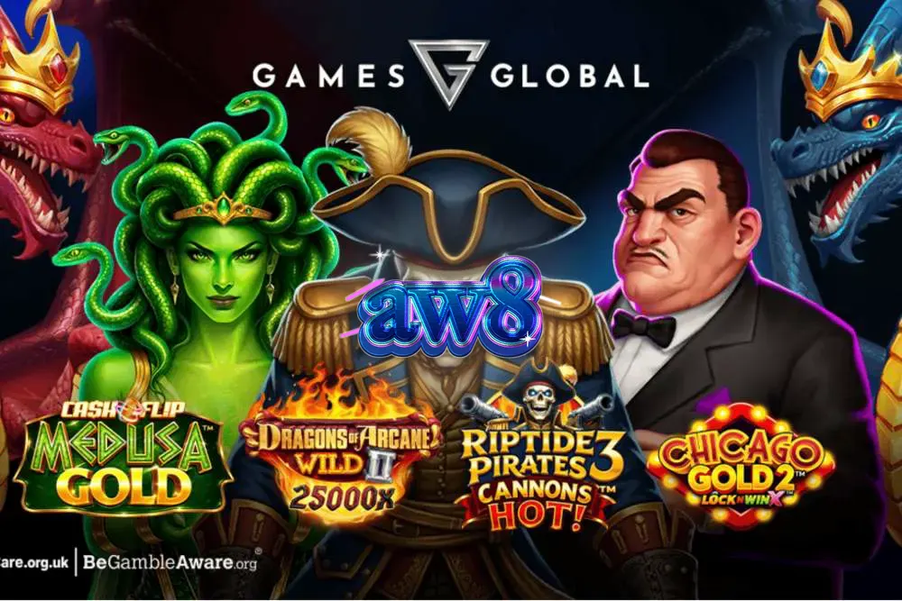 Tampilan visual slot bertema bajak laut dengan elemen meriam dan harta karun